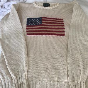 Ralph Lauren Flag Sweater Original style